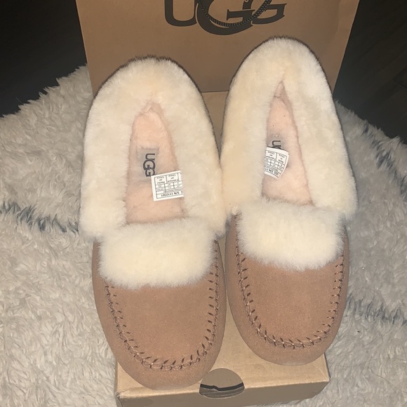 Womens UGG dakota spill seam in chesnut - Picture 2 of 5